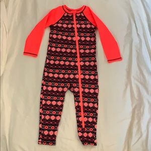 NEW. Toddler Girls 2T one piece swimsuit.